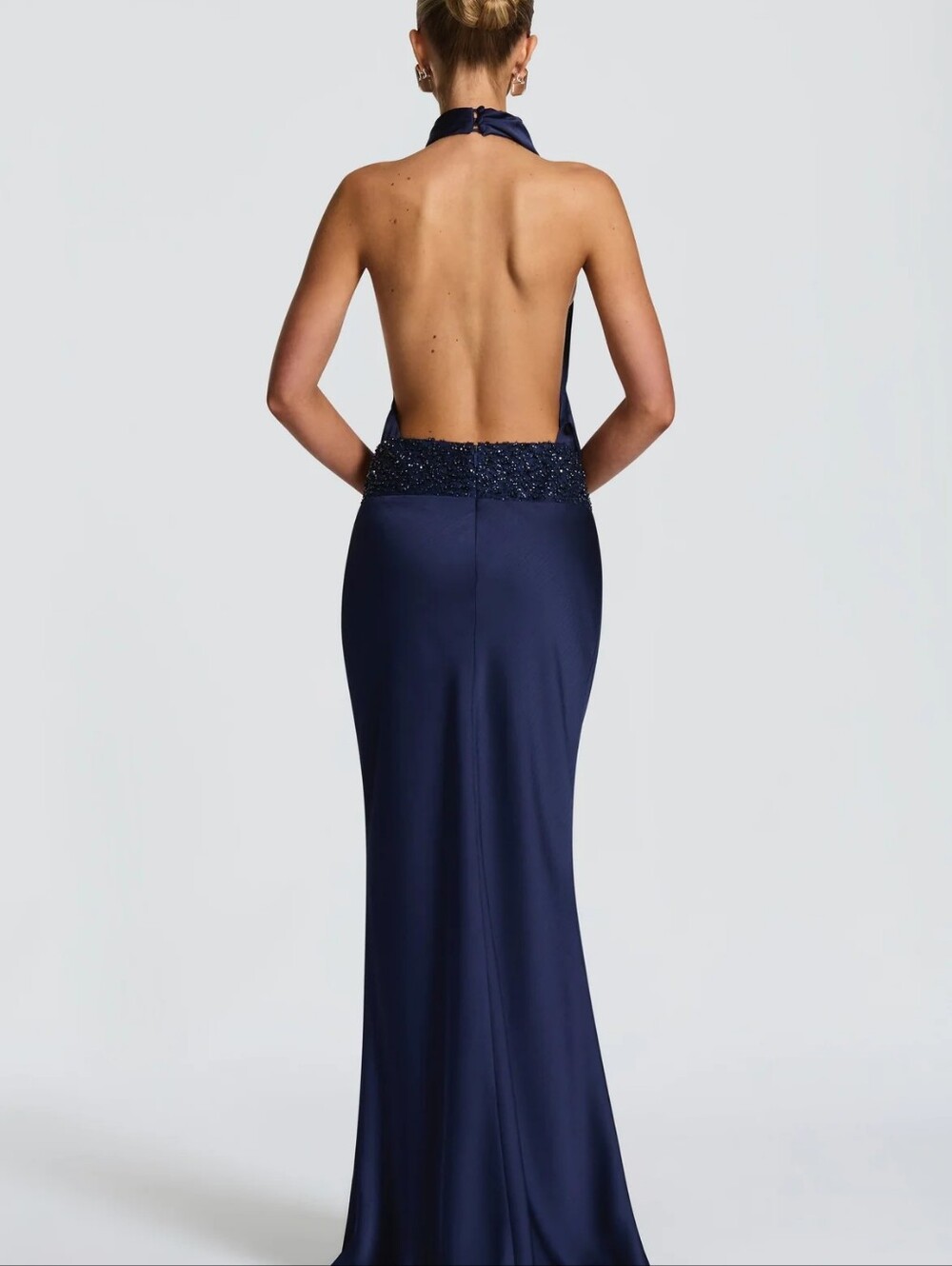 babyboo Armelle Long Dress - Navy Blue NWT small $213The Armel Long Dress - Picture 5 of 14